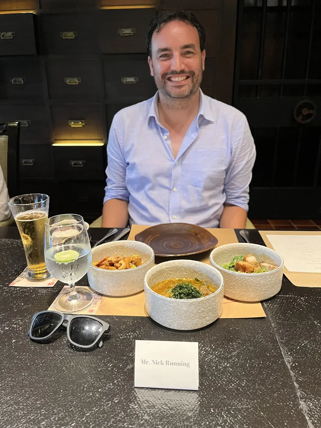 A private dinner in Chiang Mai, Thailand
